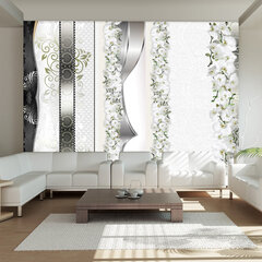 Fototapeet - Parade of orchids in shades of gray hind ja info | Fototapeedid | hansapost.ee