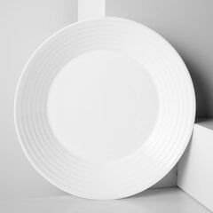 Белая тарелка Luminarc Harena, 25 см цена и информация | Luminarc Кухонные товары, товары для домашнего хозяйства | hansapost.ee