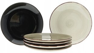 Набор керамических десертных тарелок Loft, 19 см, 6 шт. цена и информация | Посуда, тарелки, обеденные сервизы | hansapost.ee