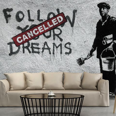 Fototapeet - Dreams Cancelled (Banksy) hind ja info | Fototapeedid | hansapost.ee