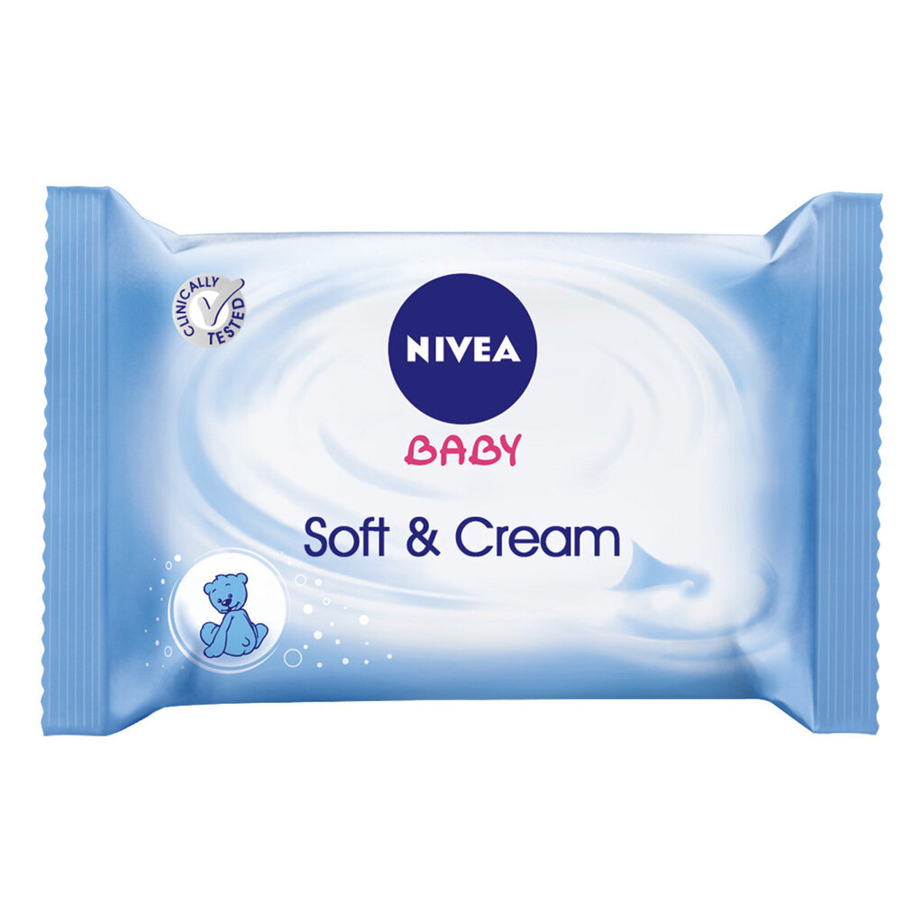 Niisked salvrätikud imikutele Nivea Baby Soft & Cream 63 tk hind ja info | Salvrätikud, vatitikud ja vatipadjad | hansapost.ee