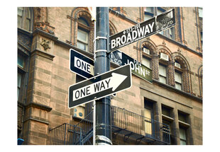 Fototapeet - All roads lead to Broadway hind ja info | Fototapeedid | hansapost.ee