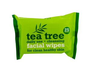 Влажные салфетки Tea Tree Cleansing, 25 шт. цена и информация | Ватная продукция, влажные салфетки | hansapost.ee