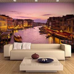 Fototapeet - City of lovers, Venice by night hind ja info | Fototapeedid | hansapost.ee