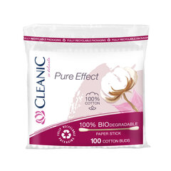 Vatitikud "Cleanic", Pure Effect, 100 tk. hind ja info | Cleanic Parfüümid, lõhnad ja kosmeetika | hansapost.ee
