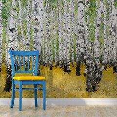 Fototapeet - In birch grove... цена и информация | Фотообои | hansapost.ee