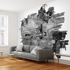 Fototapeet - Black-and-white New York collage hind ja info | Fototapeedid | hansapost.ee