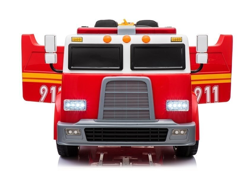 Kahekohaline elektriline tuletõrjeauto lastele цена и информация | Laste elektriautod | hansapost.ee