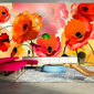 XXL fototapeet - Velvet poppies hind ja info | Fototapeedid | hansapost.ee