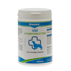 Canina витамины в таблетках V25 N210, 700 г цена и информация | Витамины, добавки, средства от паразитов для собак | hansapost.ee