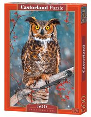 Пазл Castorland Great Horned Owl, 500 дет. цена и информация | Пазлы | hansapost.ee