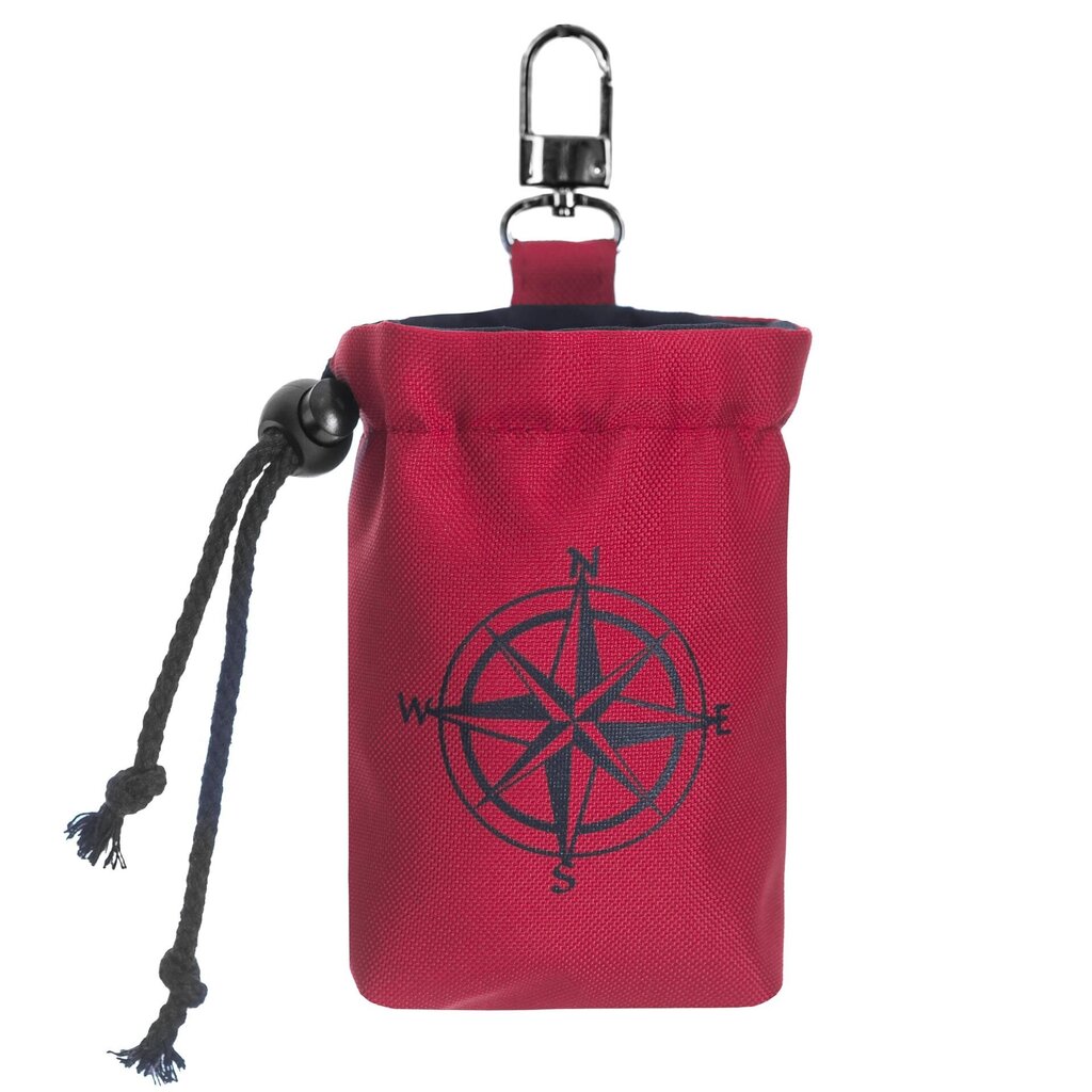Hobbydog maiustuste kott Red Compass, 18x5x12 cm hind ja info | Koerte dresseerimiseks | hansapost.ee
