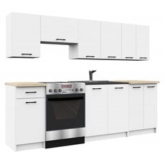 Набор кухонных шкафов NORE Olivia, белый цена и информация | NORE Кухонная мебель | hansapost.ee