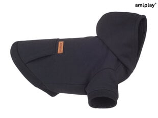 Amiplay джемпер с капюшоном Texas, M, черный цена и информация | Одежда для собак | hansapost.ee