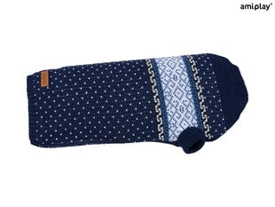 Amiplay свитер для собаки Bergen Navy Blue, 50 см цена и информация | Одежда для собак | hansapost.ee