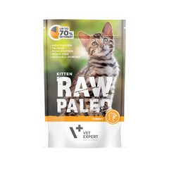 Консервы Raw Paleo для котят с маслом индейки и подсолнечным, беззерновые 100 г цена и информация | Кошачьи консервы | hansapost.ee