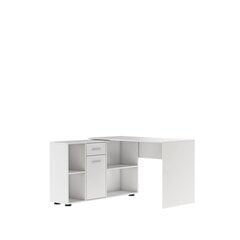Письменный стол Adrk Furniture Eliseo, белый цена и информация | Компьютерные, письменные столы | hansapost.ee
