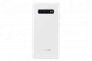 Samsung LED-kate EF-KG975CW S10 Plus valge цена и информация | Чехлы для телефонов | hansapost.ee