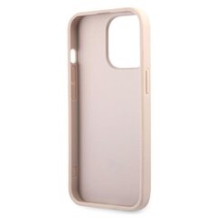 GUHCP13X4GMGPI Guess PU 4G Metal Logo Case for iPhone 13 Pro Max Pink цена и информация | Чехлы для телефонов | hansapost.ee