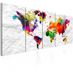 Maal - World on Paper hind ja info | Seinapildid | hansapost.ee