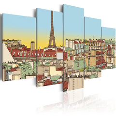 Maal - Idyllic parisian picture цена и информация | Картины, живопись | hansapost.ee