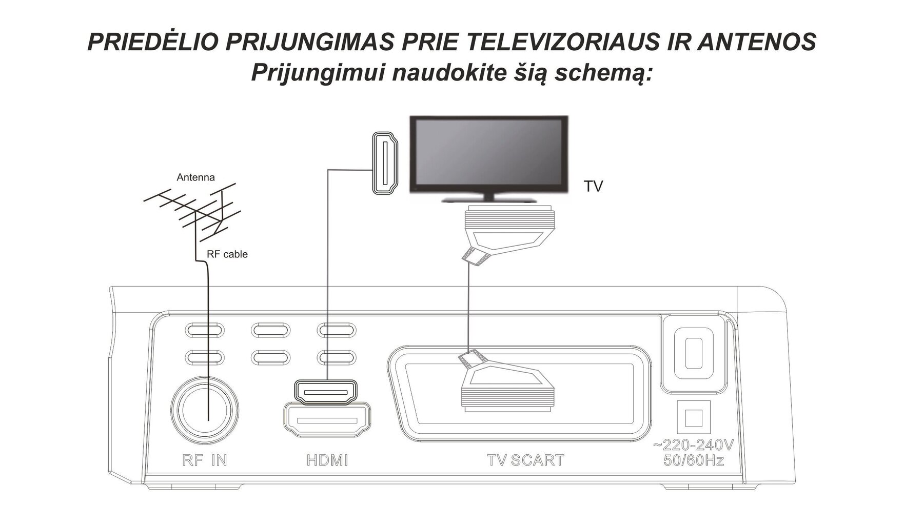 New Digital STB DVB-T2 01HD Senior цена и информация | Digiboksid | hansapost.ee