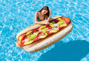 Täispuhutav madrats Intex Hot-Dog, 180x89 cm hind ja info | Täispuhutavad veemänguasjad ja ujumistarbed | hansapost.ee