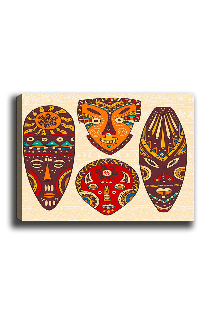 Reproduktsioon Aafrika maskid hind ja info | Seinapildid | hansapost.ee