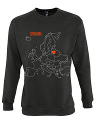 Свитер «Литва» (без капюшона) цена и информация | Оригинальные свитеры | hansapost.ee