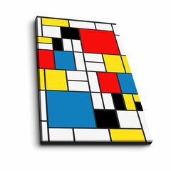 Репродукция Vertical (Piet Mondrian) цена и информация | Настенные деревянные декорации | hansapost.ee