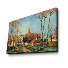 Репродукция Entrada a Voisins (Camille Pissarro) цена и информация | Настенные деревянные декорации | hansapost.ee