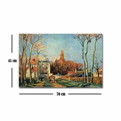 Репродукция Entrada a Voisins (Camille Pissarro) цена и информация | Настенные деревянные декорации | hansapost.ee