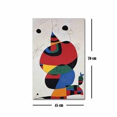Reproduktsioon Woman, bird, star (Joan Miro) hind ja info | Seinapildid | hansapost.ee