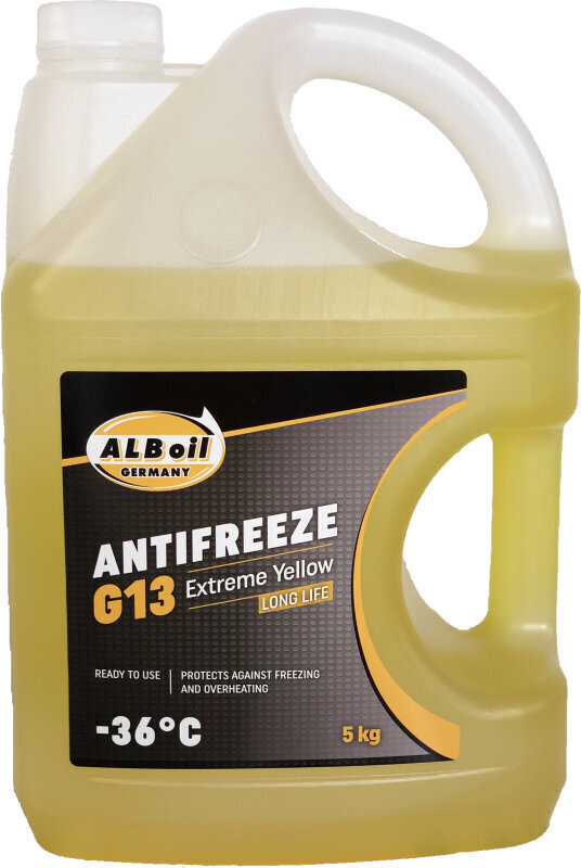 Antifriis ALB Extreme Yellow G13 -36, 5 kg цена и информация | Klaasipesuvedelikud ja jahutusvedelikud | hansapost.ee