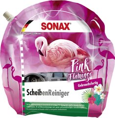 Sonax suvine aknapesuvedelik Pink Flamingo, 3L hind ja info | Klaasipesuvedelikud ja jahutusvedelikud | hansapost.ee