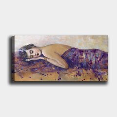 Репродукция Спящая девушка цена и информация | Настенные деревянные декорации | hansapost.ee