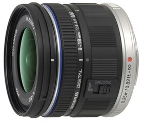 M.Zuiko Digital ED 9-18мм f/4.0-5.6 объектив, черный цена и информация | Объективы | hansapost.ee