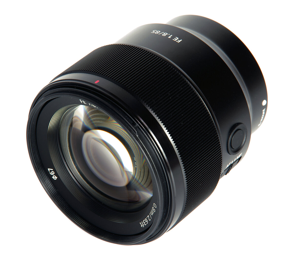 Sony FE 85mm f/1.8, Juoda цена и информация | Fotoaparaatide objektiivid | hansapost.ee