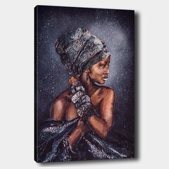 Репродукция на холсте Африканка цена и информация | Репродукции, картины | hansapost.ee
