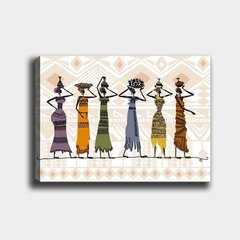 Репродукция на холсте Африканские застолья цена и информация | Настенные деревянные декорации | hansapost.ee