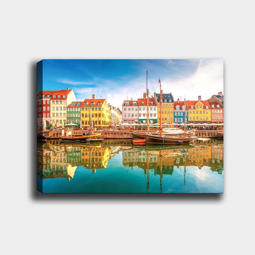 Reproduktsioon Nyhavn, Kopenhaagen hind ja info | Seinapildid | hansapost.ee