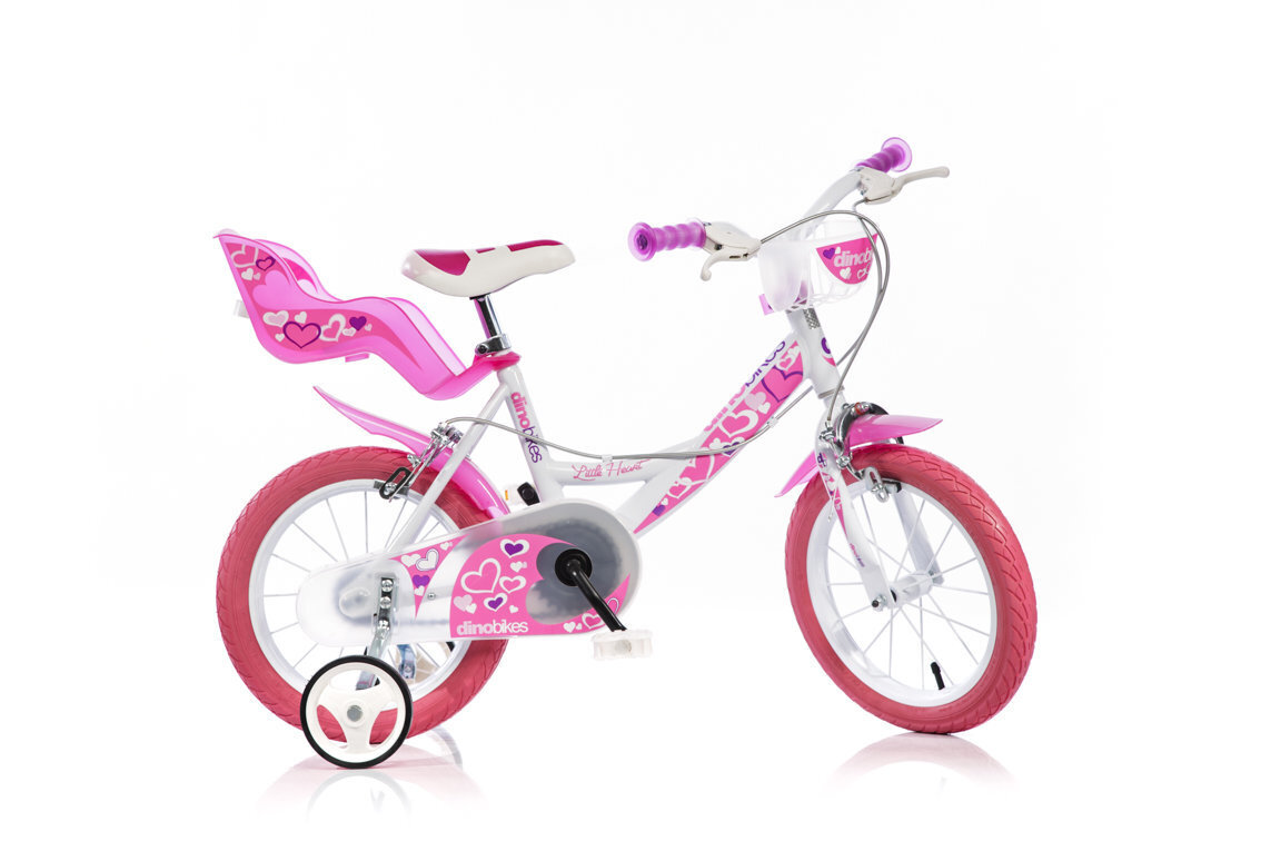 Tüdrukute jalgratas Dino Bikes 16" (164 RN-05LH) hind ja info | Jalgrattad | hansapost.ee