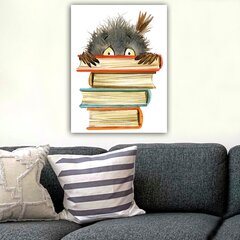 Репродукция Птица и книги цена и информация | Настенные деревянные декорации | hansapost.ee