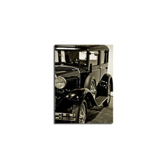 Репродукция Черный ретро автомобиль цена и информация | Репродукции, картины | hansapost.ee