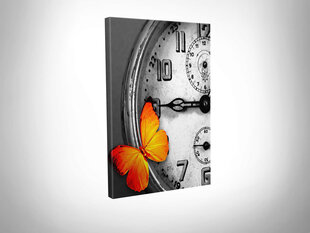 Репродукция Часы и бабочка цена и информация | Репродукции, картины | hansapost.ee