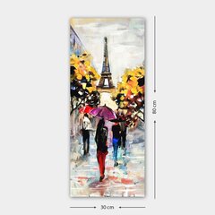 Репродукция Дождь в Париже цена и информация | Настенные деревянные декорации | hansapost.ee