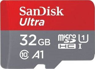 Mälukaart Secure Digital micro Ultra Android 32GB, 120MB/s hind ja info | Sandisk Mobiiltelefonid, fotokaamerad, nutiseadmed | hansapost.ee