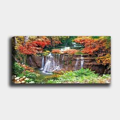 Картина Водопад цена и информация | Настенные деревянные декорации | hansapost.ee