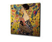 Reproduktsioon Lady with Fan (Gustav Klimt) hind ja info | Seinapildid | hansapost.ee