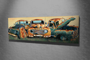 Репродукция Старые автомобили цена и информация | Настенные деревянные декорации | hansapost.ee